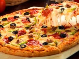 Jaffna special vegetable pizza large [2-4 People]