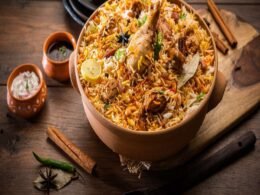 Chicken biriyani